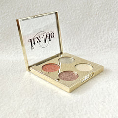 Open Itz Me Shimmer Palette Shade 02 showing radiant shimmer colors perfect for party makeup