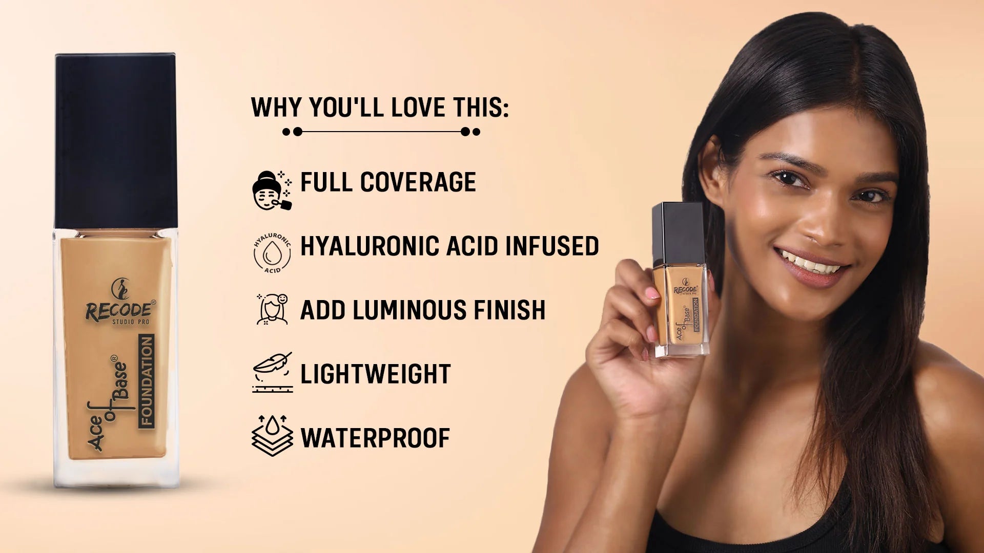 Recode Ace Of Base Foundation 30 ML