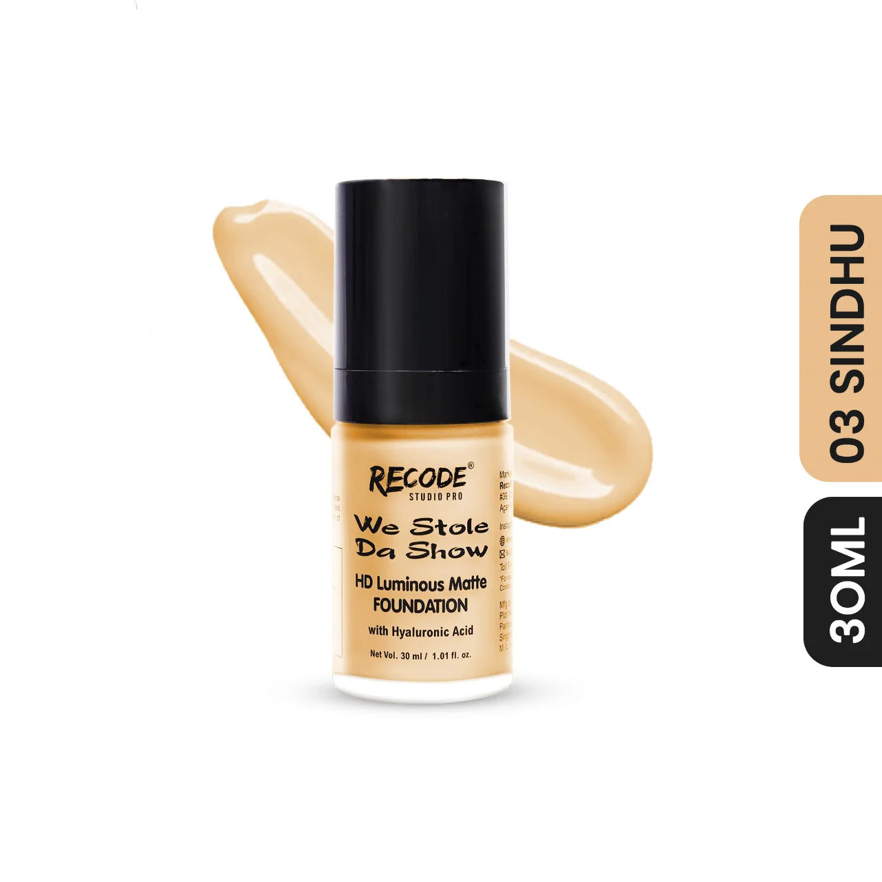 HD Luminous Matte Foundation 30 ML