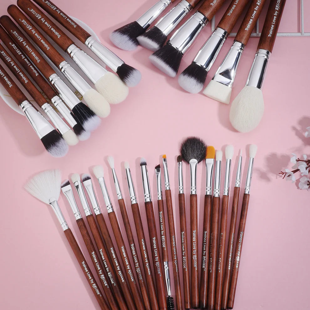 Recode 30 Makeup Brushes for Beginners - Recode Brush Set 30 Trainee Love