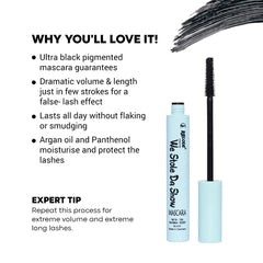 Recode Mascara Black Germany -10 ML- For Eyelashes