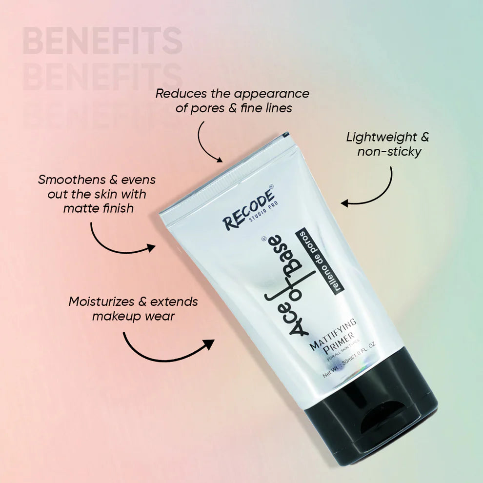 Recode Makeup Primer for Oily Skin & Dry Skin - Ace Of Base Primer