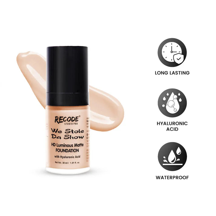 HD Luminous Matte Foundation 30 ML