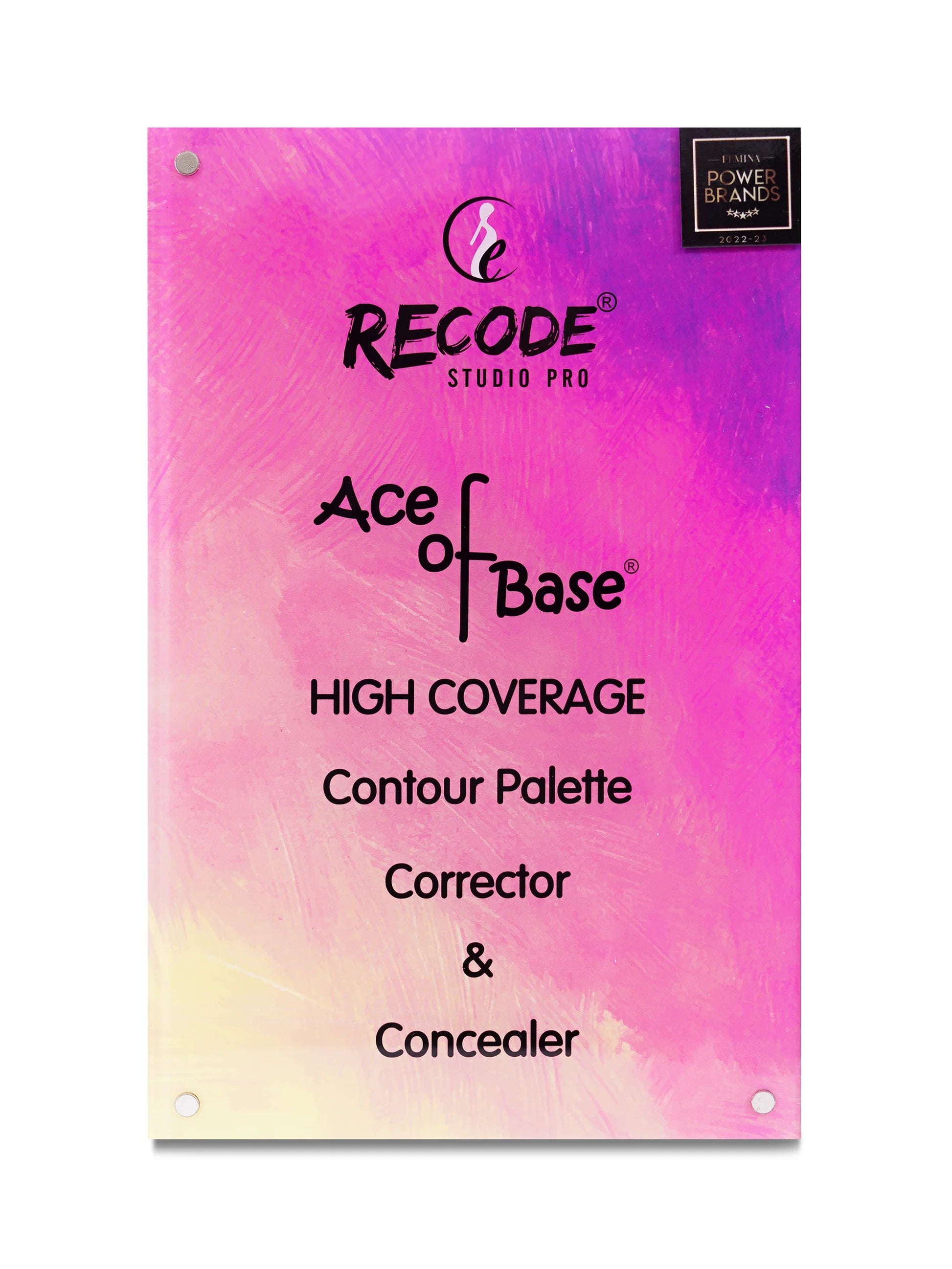 Recode Beauty Concealer, Colour Corrector & Contour Palette - 52 G